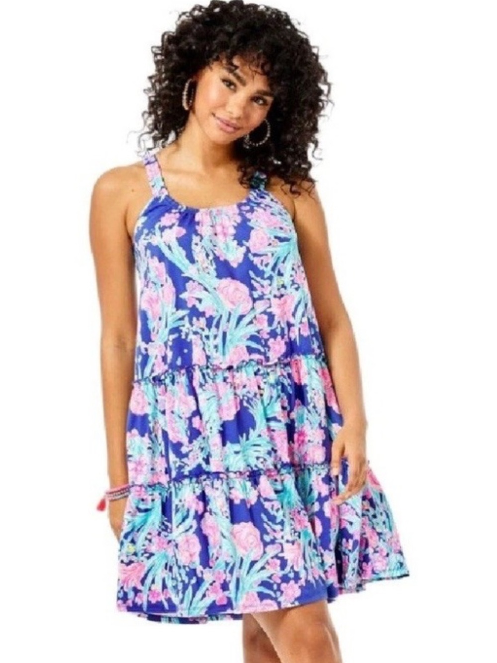 EUC Lilly Pulitzer sleeveless Loro Dress Size Medium